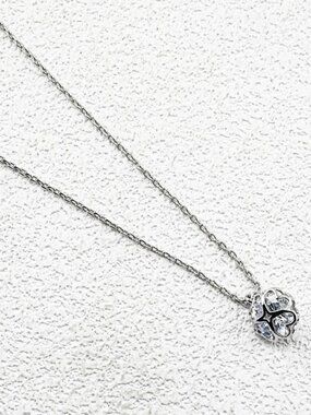 Kate Spade Four-Leaf Clover Crystal Necklace